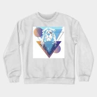 Lion Face Crewneck Sweatshirt